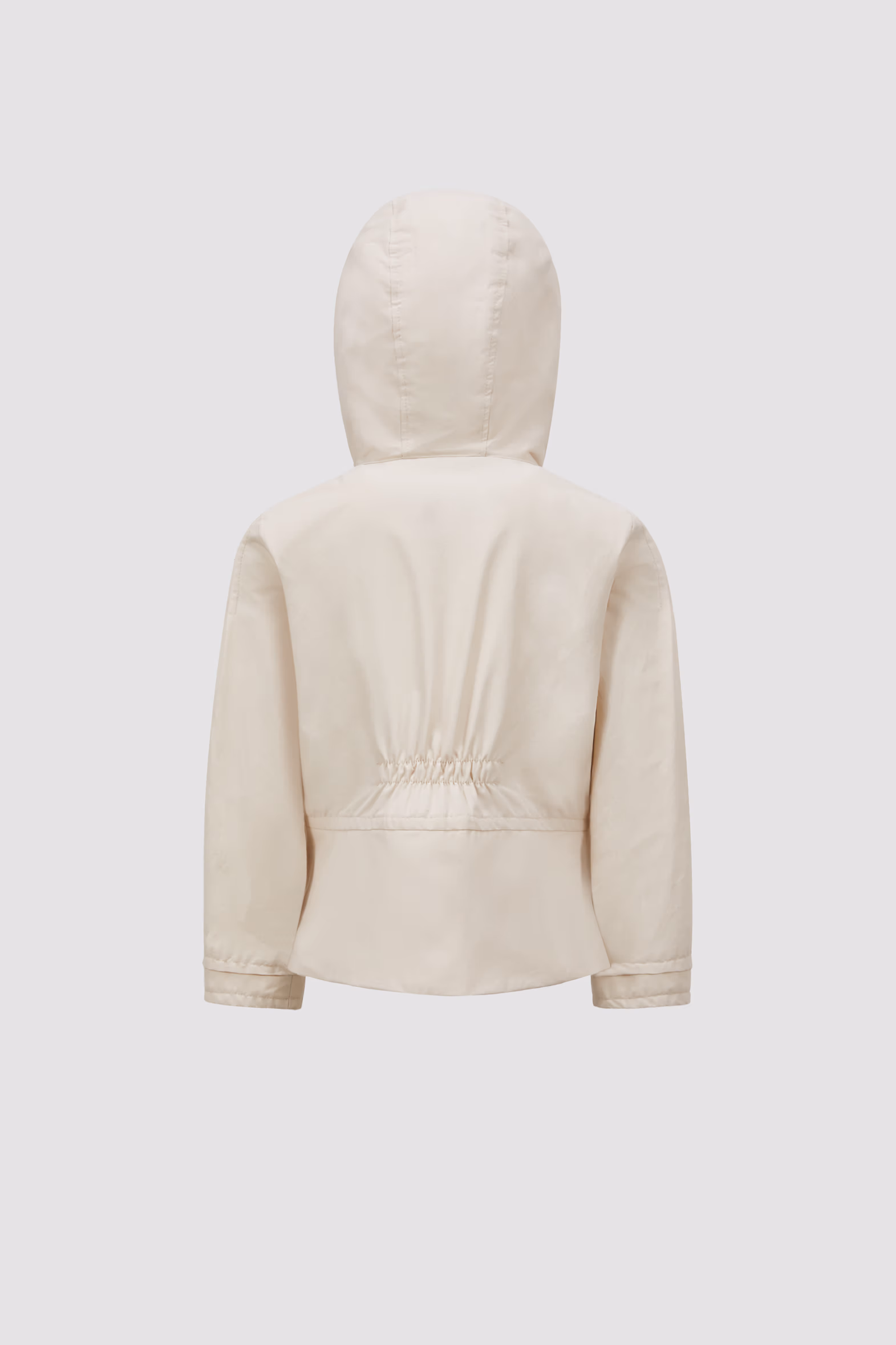 Elaine Hooded Jacket Girl White Ivory Moncler 2